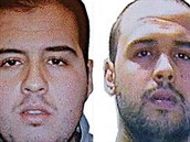 Bomboví atentátníci z Bruselu: brati el-Bakraouiovi.