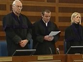 Soudce Jií Vacek u dvakrát odsoudil Lukáe Neesaného.