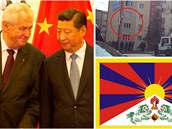 ínského prezidenta Si in-pchinga moná v Praze pivítají i tibetské vlajky.