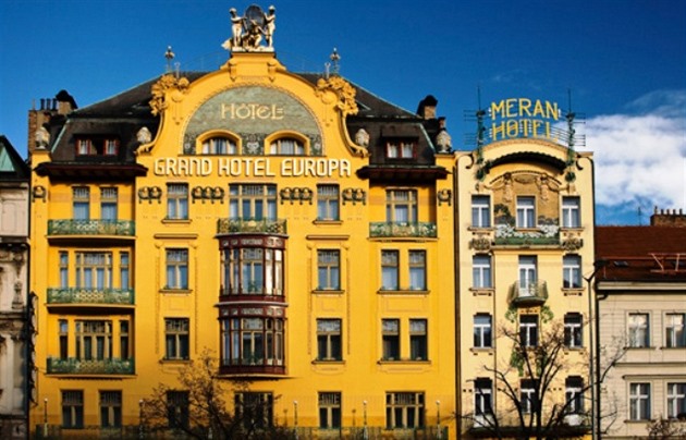 Grand hotel Evropa na Vclavskm nmst.
