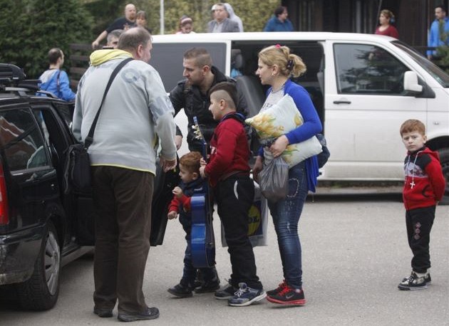 Irácké uprchlíky, kteí v esku hledali azyl, zadrela o víkendu policie v...