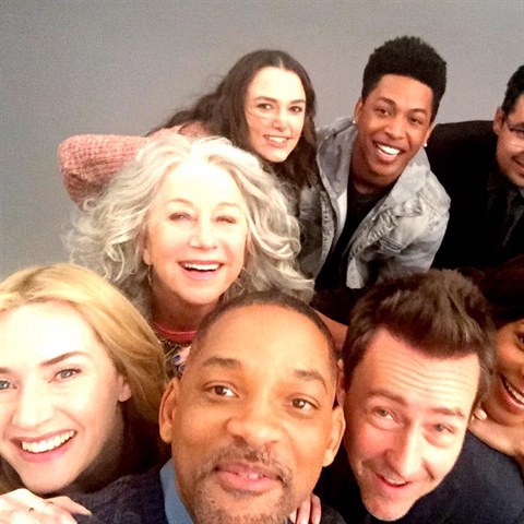 Hvzdn selfie Collateral Beauty: Kate Winslet, Will Smith, Edward Norton,...