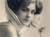 Romantika svtu vládla: fotografie Margarety Martin z roku 1908.