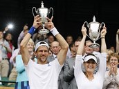 S Jürgenem Melzerem vyhrála v roce 2011 smíenou tyhru ve Wimbledonu, poté...