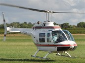 Havarovaná helikoptéra Bell 206 (ilustraní foto)