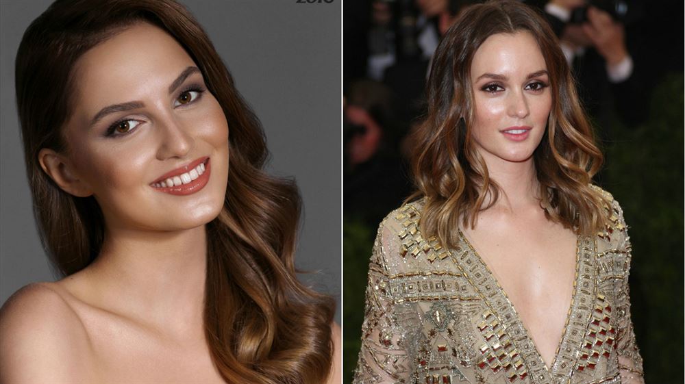 Kristína je neskuten podobná americké herece Leighton Meester.