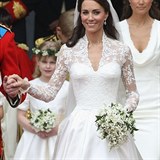 O krsu Kate Middleton ve svatebn den se tak postarala Hannah.