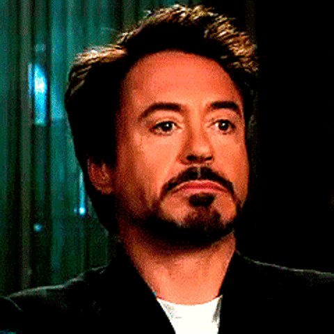 Robert Downey jr. OMG reakce.