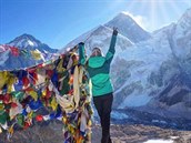 Megan na Everestu.