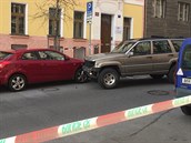Opilý policejní dstojník v Praze smetl 50 aut! Pod vlivem neboural poprvé