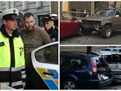 Okolo 50 aut smetl opilý policejní dstojník Karel Kadlec v úterý odpoledne na...