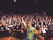 Voxel a jeho záliba v koncertových selfíkách s fanouky