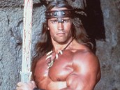 Arni v 80. letech jako Barbar Conan