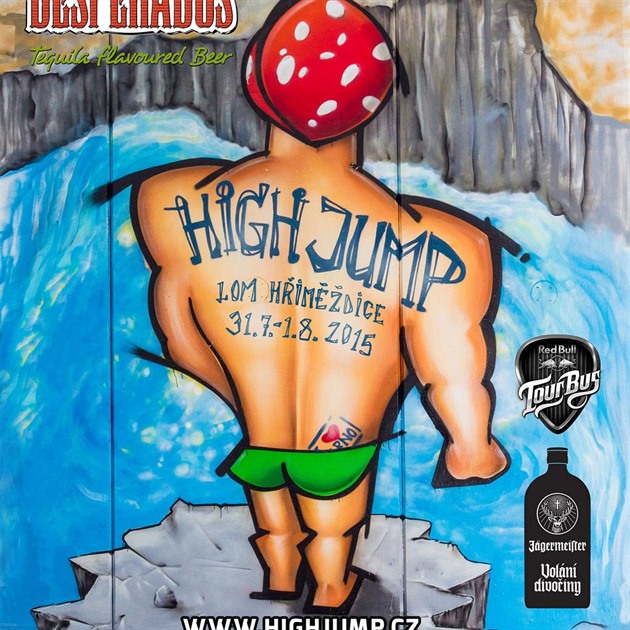 Cliffdiving, hudba, bikiny a koupání - to je Desperados High Jump