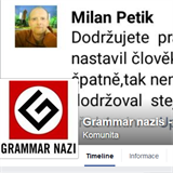Grammar nazi a jej esk verze je mezi eskmi uivateli Facebooku hodn...