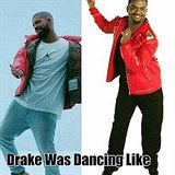 Drake bav tancem