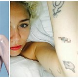 Miley Cyrus m nov tetovn
