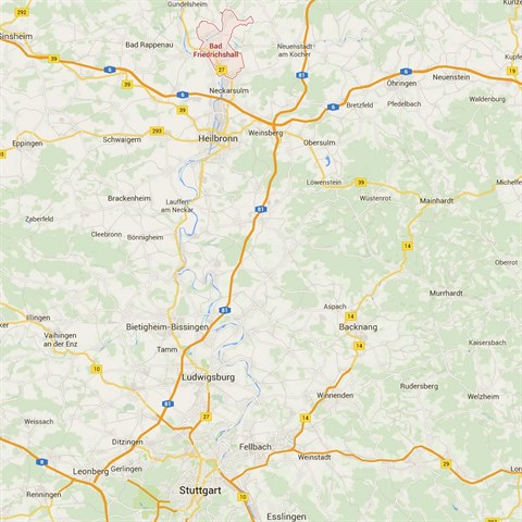 Msteko, kde k nsil dolo, se nachz nedaleko Stuttgartu.