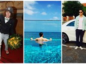 Zlatá eská mláde v drtivé vtin vlastní klíky od bílého BMW.