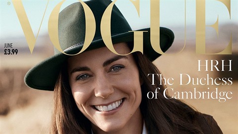 Kate Middleton zdobí titulní stránku Vogue
