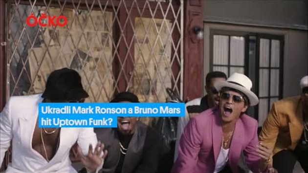 Ukradli Mark Ronson a Bruno Mars hit Uptown Funk?