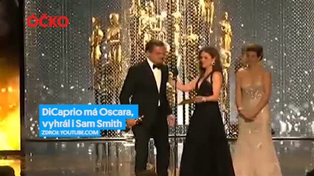 DiCaprio má Oscara, vyhrál i Sam Smith