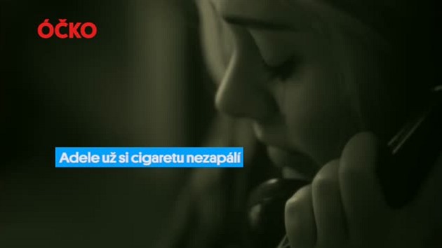 Adele u si cigaretu nezapálí