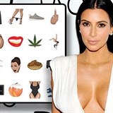 Kim Kardashian KIMOJI m vechno pro tvj sexting!