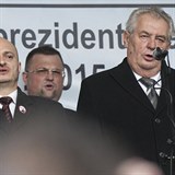 Zeman a Konvika na jednom pdiu 17. listopadu 2015.