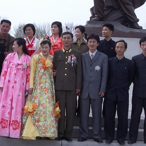 Takto vypad severokorejsk svatba. V nsledujcch tdnech j ale obyvatel...