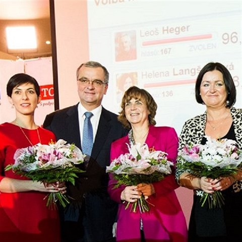 Poslankyn z Olomoucka Jitka Chalnkov byla na poslednm sjezdu TOP09 zvolena...