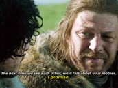 Ned Stark, tedy jet ne hned v první sérii zemel, slíbil nevlastnímu...
