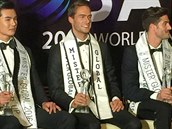 Tomá Martinka získal první místo v souti Mister Global 2016.