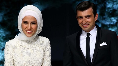 Erdoganova dcera mla pohádkovou svatbu.