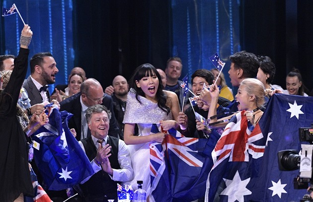 Australanka byla na Eurovizi estným hostem a oslnila mnoho porot 47 zemí,...