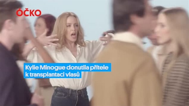 KYLIE MINOGUE DONUTILA PÍTELE K TRANSPLANTACI VLAS!