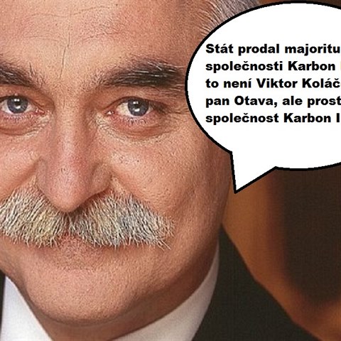 Firmu Karbon Invest, kter stt OKD prodal dili pnov Kolek a Otava, toho...