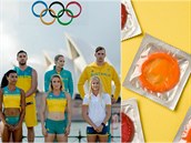 Australská výprava bude mít bhem olympiády v Brazílii speciální prezervativy,...