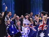 Australanka byla na Eurovizi estným hostem a oslnila mnoho porot 47 zemí,...