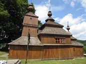 Jeden z nejkrásnjích devných kostel na Slovensku, chrám sv. Mikuláe v...