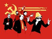 Komunistická strana se anglicky ekne Communist party. A u slova party v názvu...