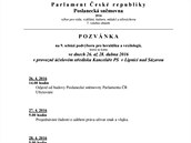 Pozvánka na 9. schzi podvýboru pro heraldiku a vexilologii.