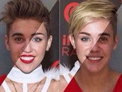 Miley Cyrus a Justin Bieber