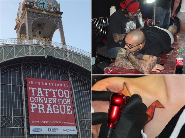 Na praském výstaviti se koná ji 18. roník tetovacího festivalu Tattoo...