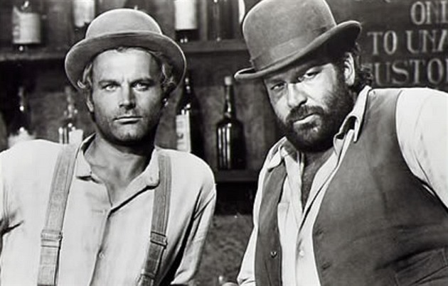 Nerozlun dvojka Bud Spencer a Terrence Hill prosluli ve westernech. A jsou...