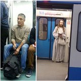 V ruskm metru mete narazit na ledaskoho.