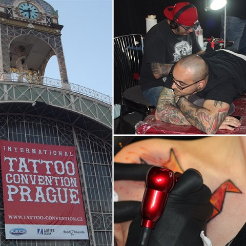 Na praskm vstaviti se kon ji 18. ronk tetovacho festivalu Tattoo...