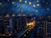 Neujdou ani slavná díla výtvarného umní - Van Goghova Hvzdná noc nad ruským...