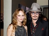 Johnny Depp a Vanessa Paradis v roce 2010.