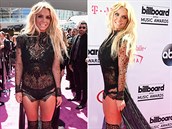 Britney Spears má sice vysportovanou postavu, ale asi zapomnla na kalhoty.